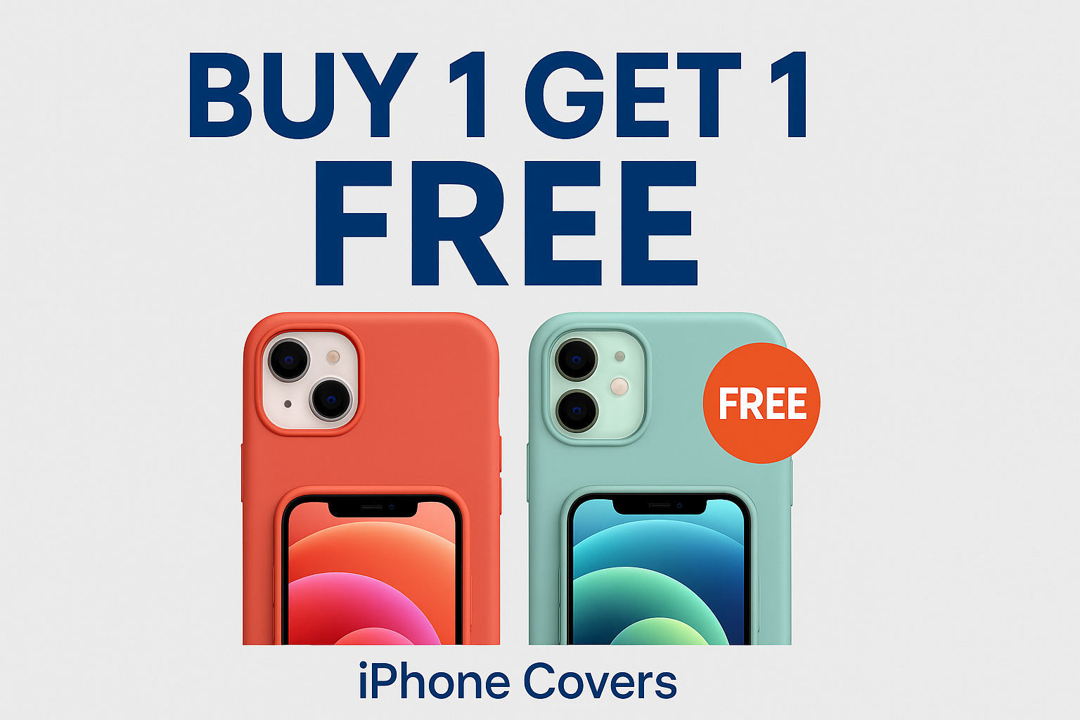 Premium iPhone Covers Buy 1 Get 1 FREE